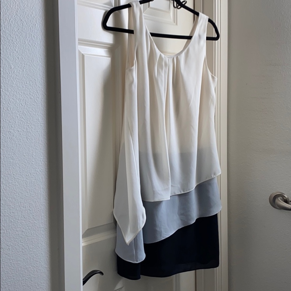 Tri-Colored Dress